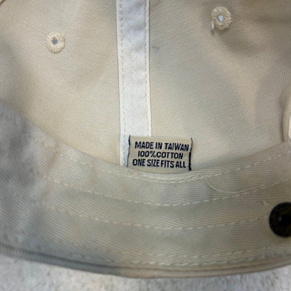 90s Vintage Notre Dame Fighting Irish Strap Back Hat OSFA Two Tone Dad Cap NCAA - Picture 8 of 11